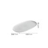 Creative Texture Ceramic Sushi Plate Oval Steamed Fish Plate Dessert Cake Plate Snack Plates Service Plates Hotel Tableware