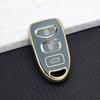TPU Car Key Fob Cover Shell for Hyundai Kia Tucson Sonata Santa FE Carens 2007-2011 Anti-scratch Remote Key Protector Key Chain