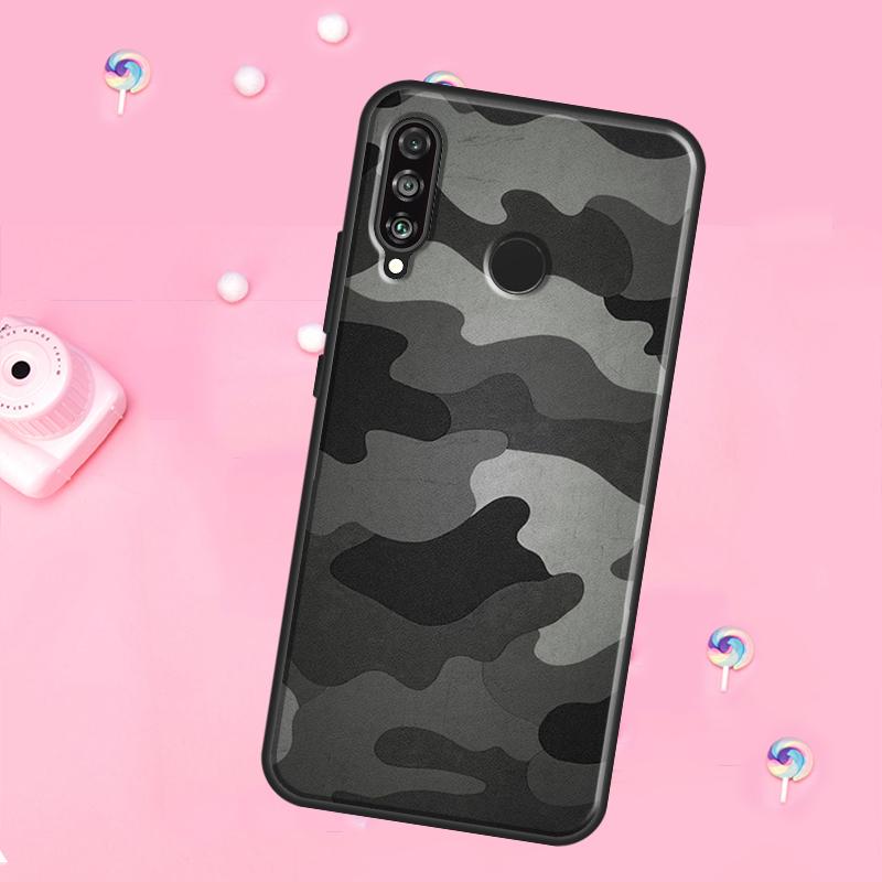 Military Army Camouflage For Huawei Nova 11 Pro 10 9 SE Y70 Y60 Y90 Y61 Y91 Y73 Y72 12s 12i 11i 8i P30 P40 Lite Case