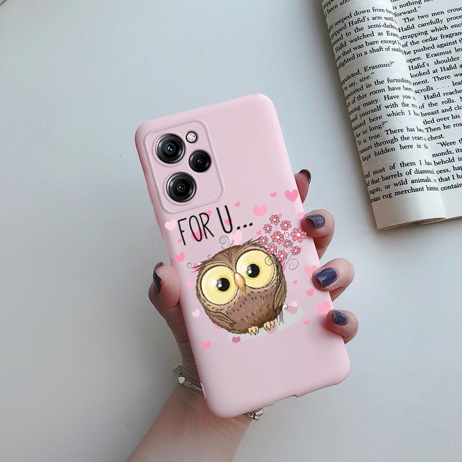 Poco X5 Pro Case For Xiaomi Poco Pocco Poko X5 X 5 PocoX5 X5 Pro 5G Phone Case Cute Love Heart Silicone Soft Cover Funda Bumper