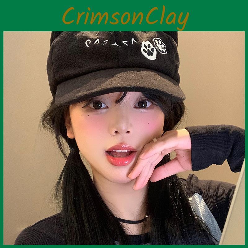 Niedliche Katze Schwarze Ohren Baseballkappe Unisex Anime Inspiriertes Frühlingsaccessoire Mode