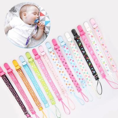 Strap Nipple Holder Soother Pacifier Clip Pacifier Children Baby Clip Anti-lost Nipple Kids Chain Leash Holder Dummy Appease  Handmade