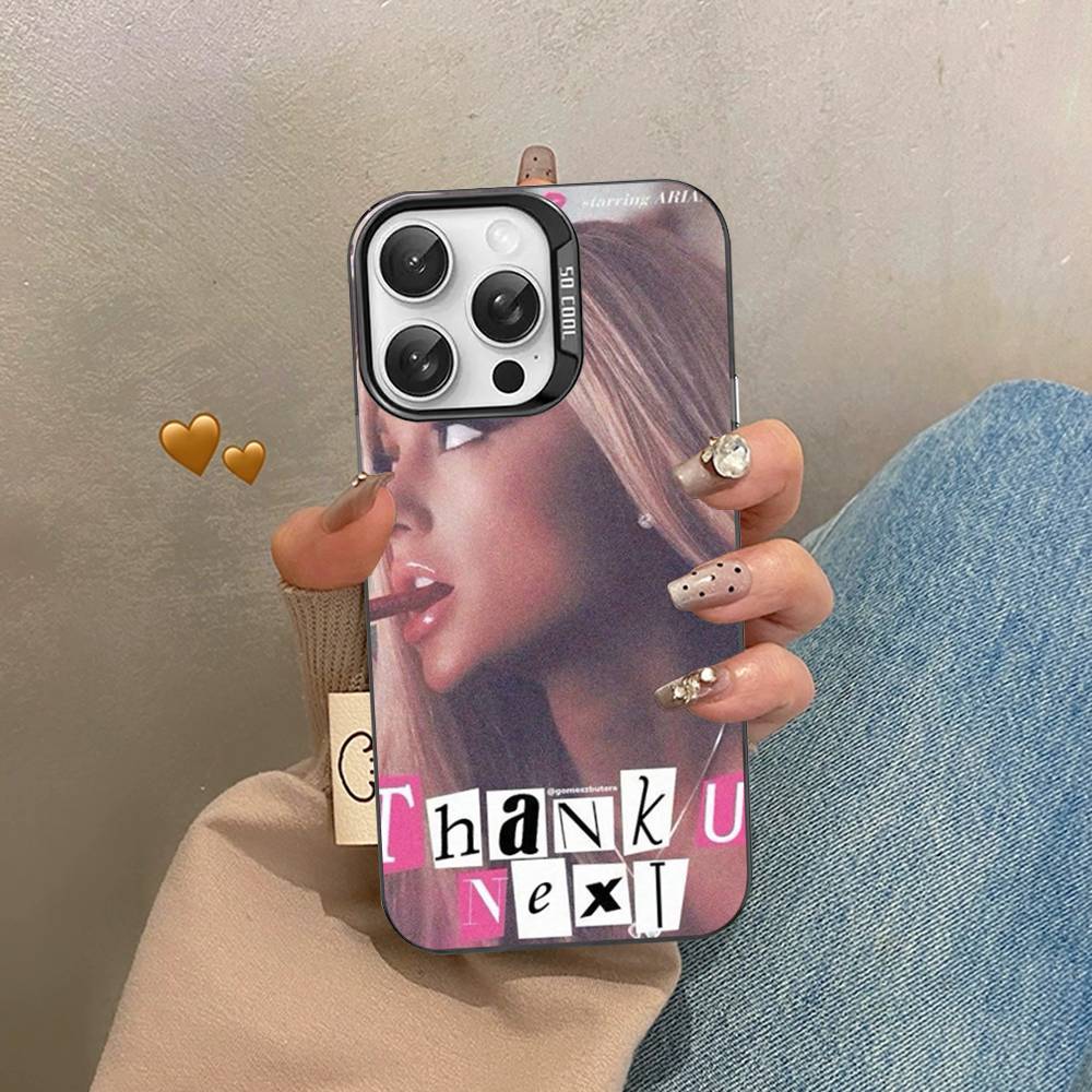 Pop Singer A-Ariana G-Grande Phone Case For IPhone 17 16 15 14 13 12 11 Pro Max Plus Pro Colorful Shell