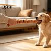 Wear-resistant Pet Chew Toy Dog Squeaky Plush Toy, Long Sausage Shape with BB Sound, Durable Bite Resistant for Small Medium Dogs, Interactive