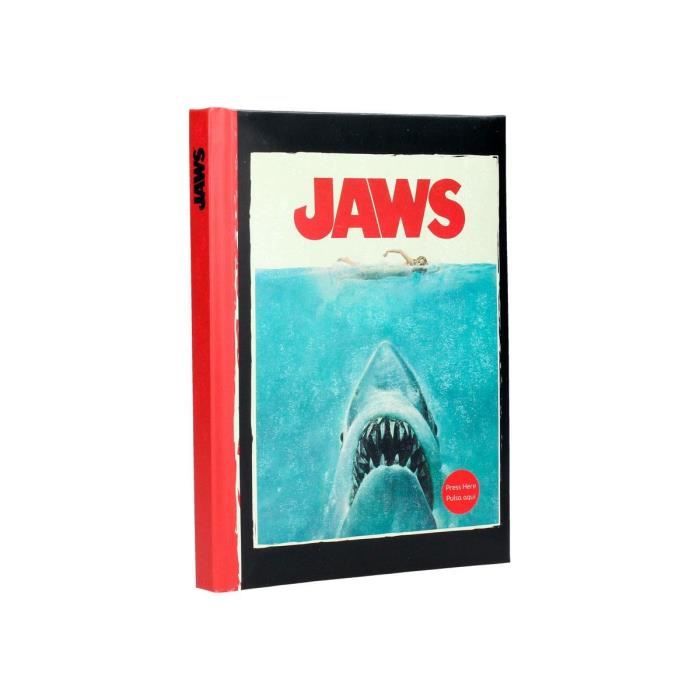 Cahier lumineux - SD TOYS - Les Dents de la mer - Décoration murale - Rouge - Intérieur