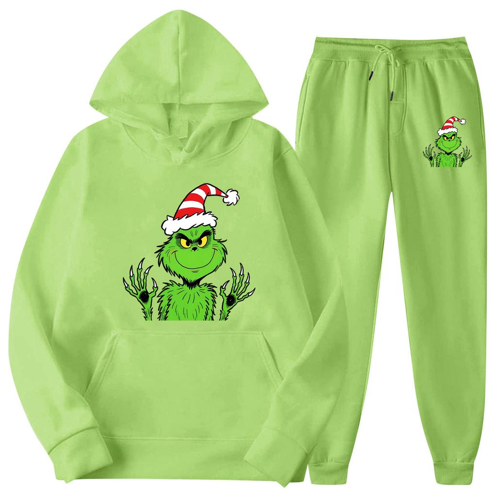 Men'S Stand Up Collar Button Casual Long Sleeved Shirt Long Pants Sports Suit