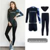 Women's Quick-Dry Two-Piece Snorkeling Wetsuit with Sun Protection and Jellyfish Guard