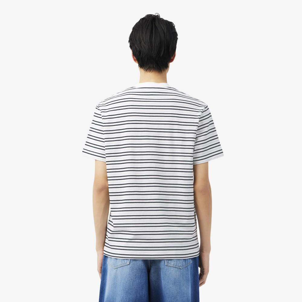 [Lacoste] Men's Multi-Stripe Short-Sleeve T-Shirt TH0874-56G7XI
