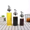 Oil Bottle 200/300/500ml High Borosilicate Glass Oil Dispenser  With Scale Quantitative Sauce Vinegar Cooking Kitchen Supplies