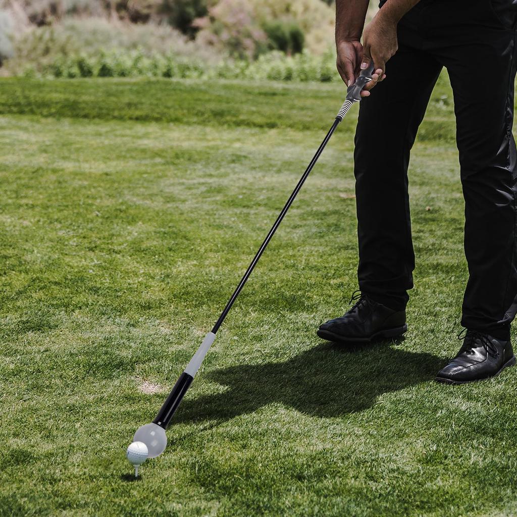 Golf Practice Tool Swing Comfortable Grip Portable Non-Slip Stick for Golfers