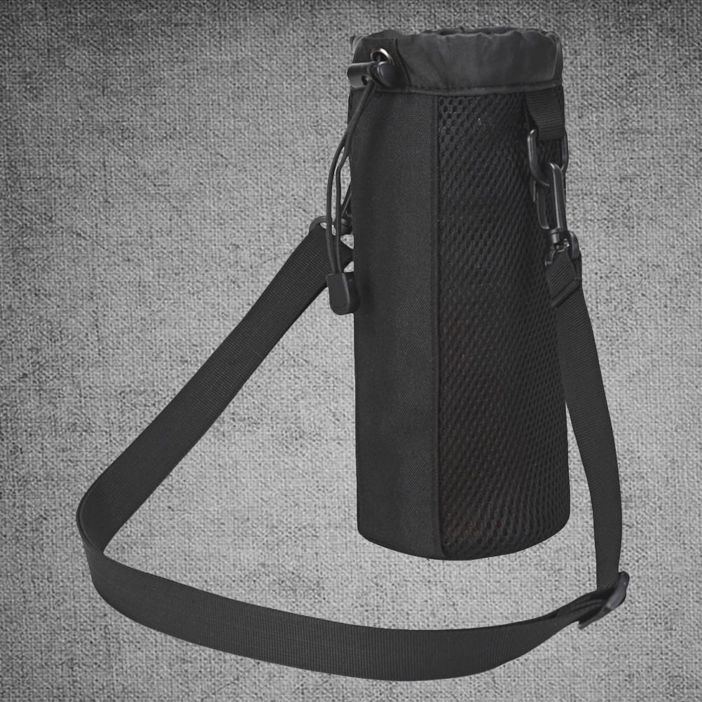 1 Pc Water Bottle Carrier Waist Soft Insulated Adjustable Bottle Case