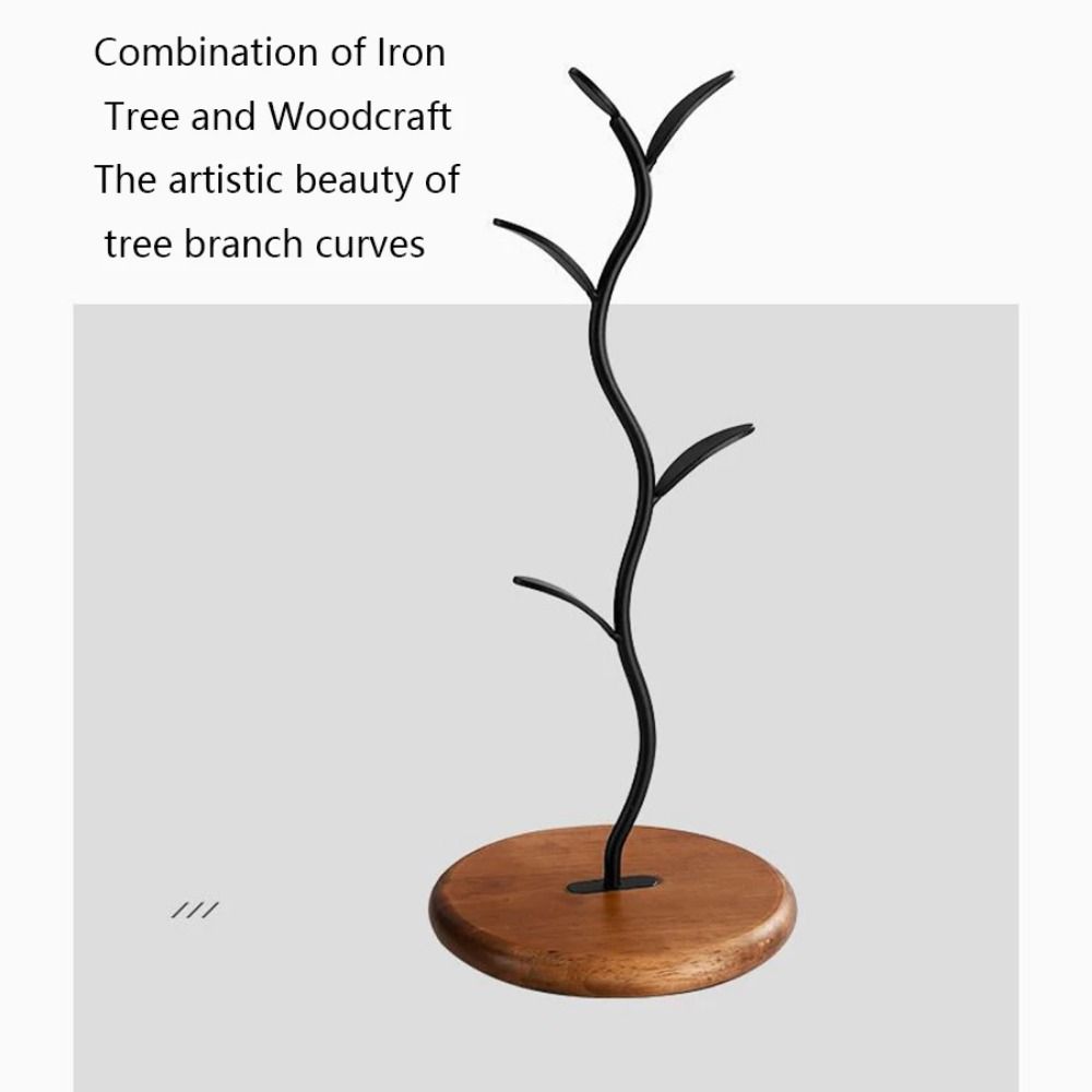 Freistehender Wasserbecher-Aufhänger Baumform Tassen Aufbewahrungsregal Moderner Tassenständer Zuhause