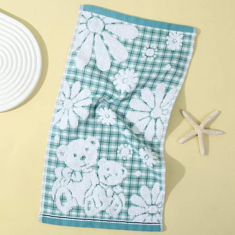 100% Cotton Face Towel Cloth Double Baby Cute Comfortable Soft Child Towel High Quality