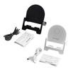 Multifunctional Phone Holder Table Phone Bracket Wireless Charging Stand ABS Texture Phone Holder Perfect for Office Use