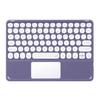 Universal Bluetooth Keyboard for 10-11 Inch Tablets: Compatible with iPad, Samsung, Huawei, Lenovo. Features Round Keys and Touch Color.