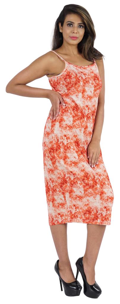 Inkmeso Womens Sexy Spaghetti Strap Dress Printed Bodycon Club Party Midi