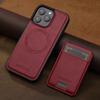 Detachable For Magsafe Magnetic Card Holder Wallet Case for iPhone 16 Pro Max 15 14 Plus 13 12 11 XS XR X 7 8 SE Mini Cover