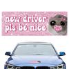 Nieuwe Chauffeur Sticker Cartoon Herbruikbare Nieuwe Chauffeur Decal Grappige Auto Magneten Met Dierlijk Ontwerp Voor Rijtraining Veiligheidstraining