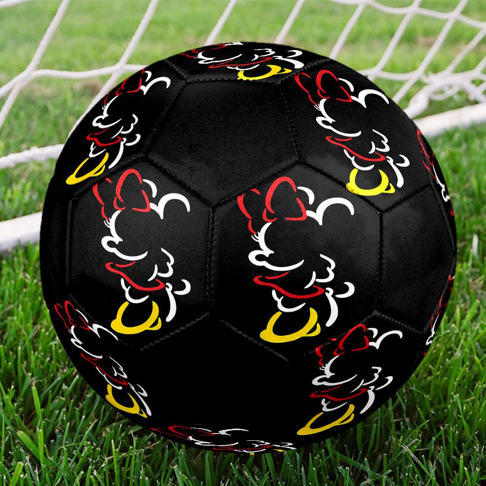 Minnie Theme Size 5 Soccer Ball, Suitable for Both Indoor and Outdoor Matches, a Gift Suitable for Everyone.