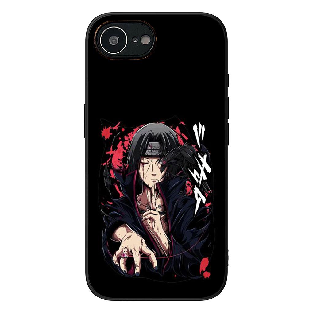

Cover for Apple iPhone 13 12 Mini XS 11 Pro Max 7 8 Plus XR SE 2022 2020 SE3 Case Madaras Uchiha Itachi Sasuke Narutos Akatsuki iPhone XR
