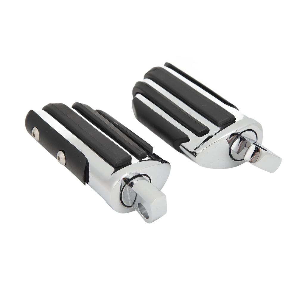 2PCS Motocyklové dálniční kolíky Levý Pravý Otočný pedál s úchytem pro těžký provoz pro cestování