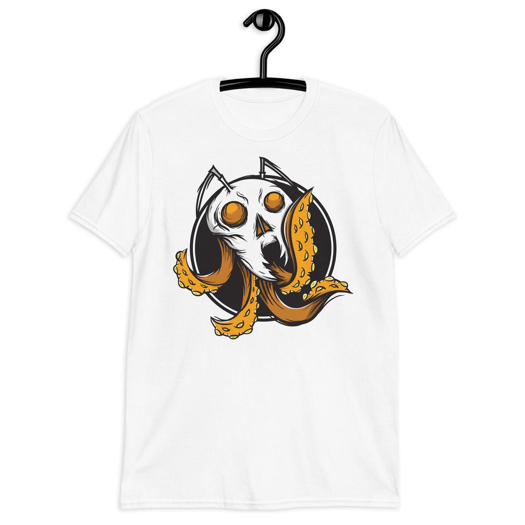Unique Funny Cartoon Ant Skull Octopus Monster Short-Sleeve Unisex T-Shirt
