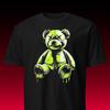 Streetwear T-Shirt | Neon Graffiti Teddy Bear | Toxic Grunge Drip