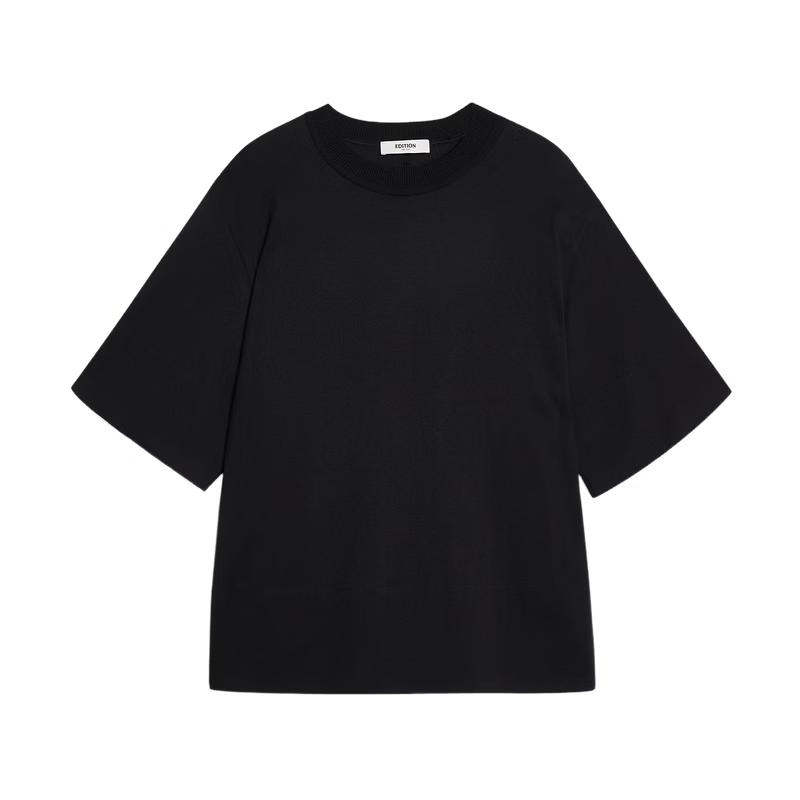 Edition Red Label Color-Blocked Faux Two-Piece T-Shirt