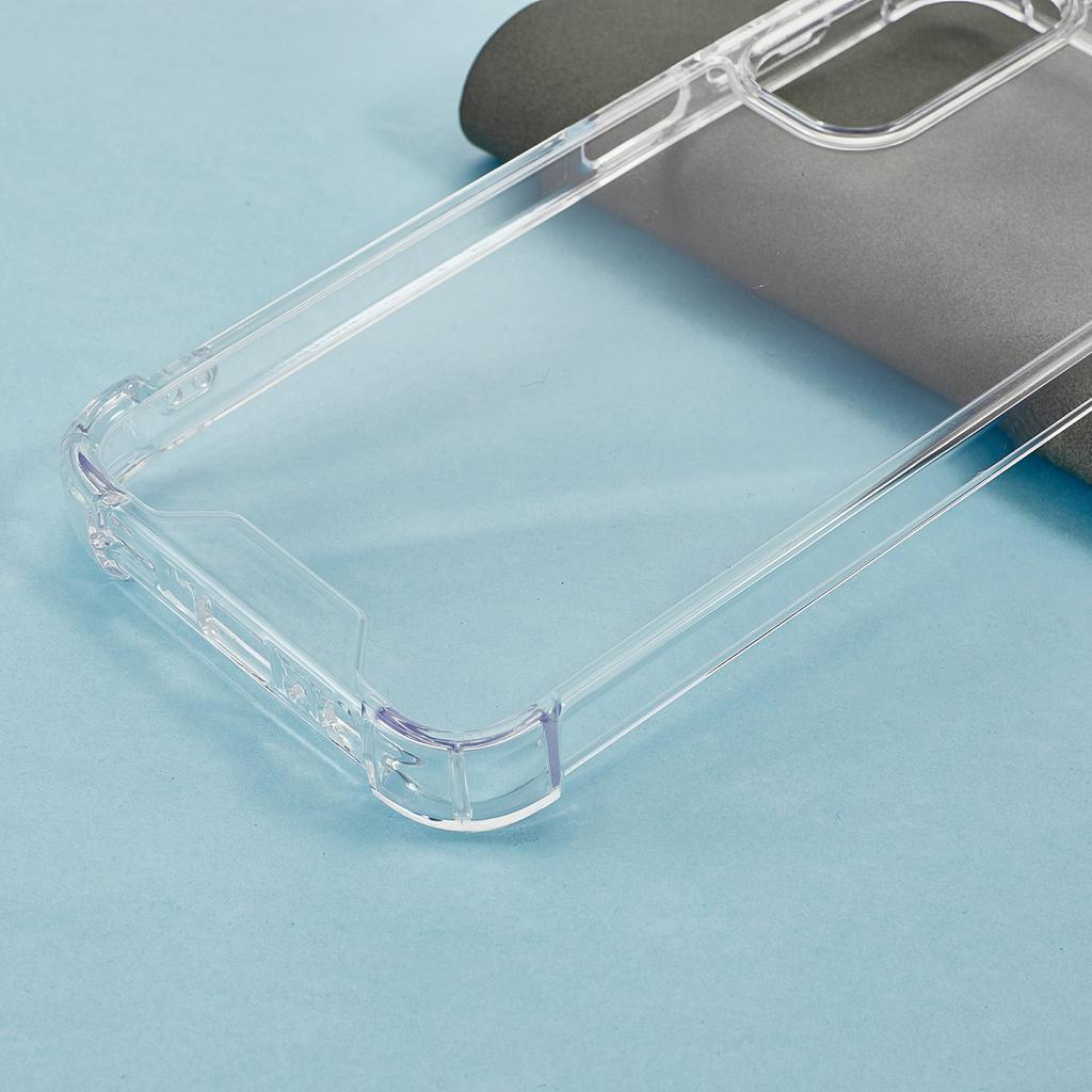 For Samsung Galaxy A15 4G/A15 5G Clear Phone Case TPU+Acrylic 1.5mm Shockproof Back Cover