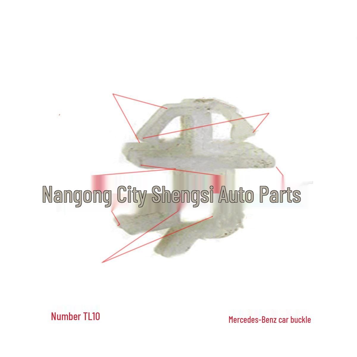 

Mercedes-Benz Hood Trim Support Rod Nylon Fastening Clip 10000 Units