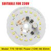 1 Piece Led Panel Light Ac220V Driver-Free 15W 18W 24W 40W 50W 60W For Ceiling Light Source Square Round Pcb Board Panel Light