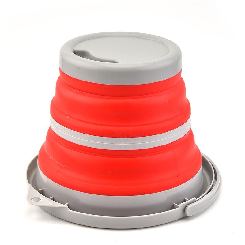 Silicone Foldable Car Water Bucket for Kids & Outdoor Activities