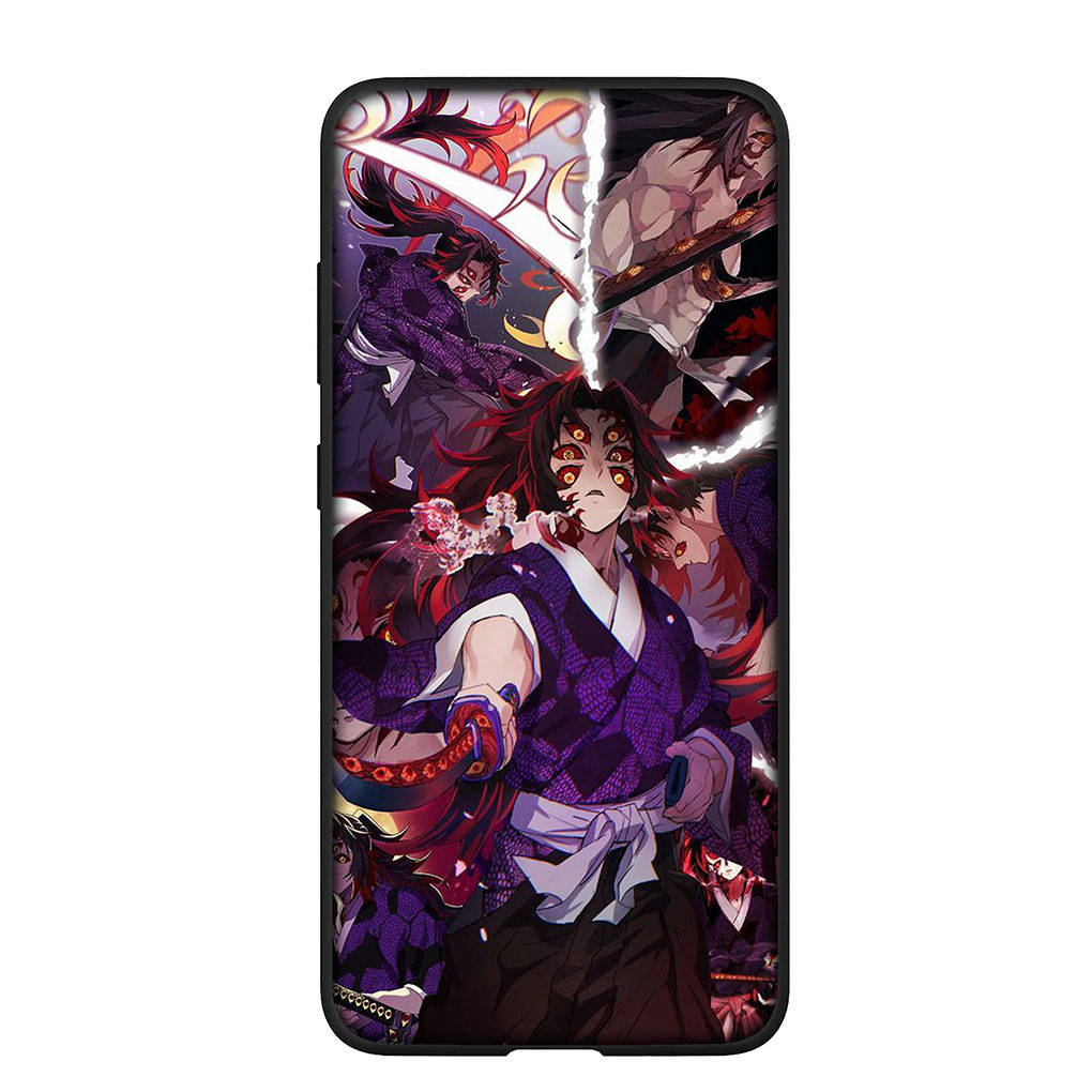 Phone Case for Samsung Galaxy S25 S24 S23 iPhone 16 15 Xiaomi Redmi Note 14 13 12 16E X Pro Max OPPO Moto Huawei Kokushibo Demon Slayer Tanjirou Cover