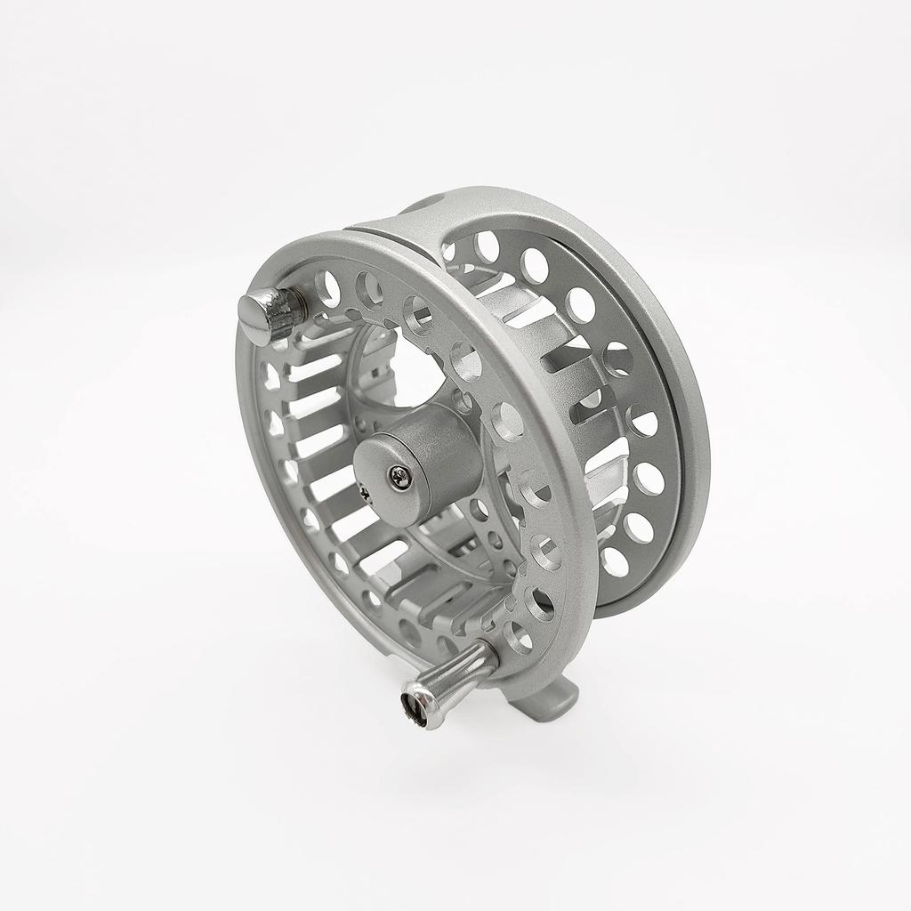 Oruldo Fishing Tackle Fly Fishing Reel [Fulard A] Large Arbor Fly Fishing Reel (Silver 75mm) Qb010212a01n0