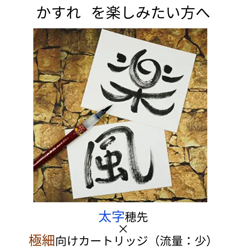 Kuretake 'Kanbiou' Brush Pen Gift Set (Extra Fine, Medium, Bold, 3-Pen Set)