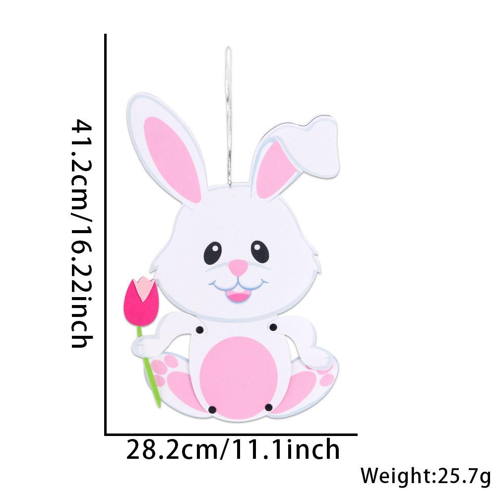 Whimsical And Charming Easter Bunny Hanging Decoration For Joyful Celebrations