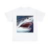 Vintage Style Jaws Great White Shark Teeth T Shirt Animal Tee 80s 90s Nature