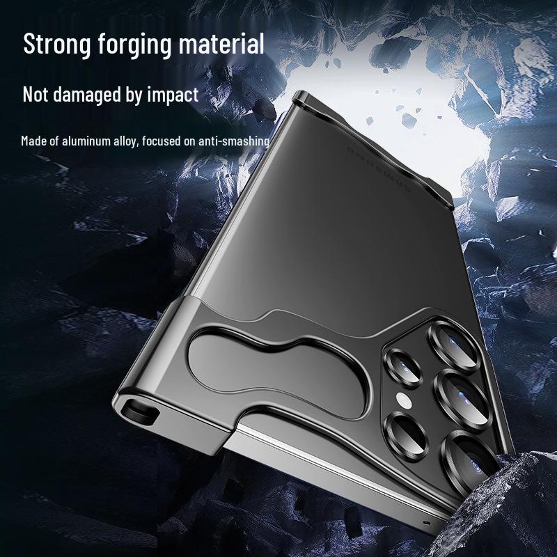 Langlebige Metallhülle für Samsung Galaxy S24+ mit Sturzschutz – Stilvolles europäisches & amerikanisches Design