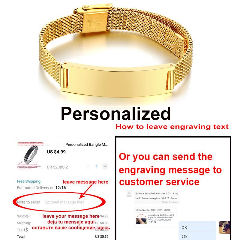 Personalized Milanese Mesh Bracelet for Women Custom Name Stainless Steel Adjustable To My Daughter Inspiration Mom's Gift