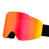 Magnetic double-layer anti-fog ski goggles, outdoor sports glasses, compatible with prescription lenses, UV protection goggles