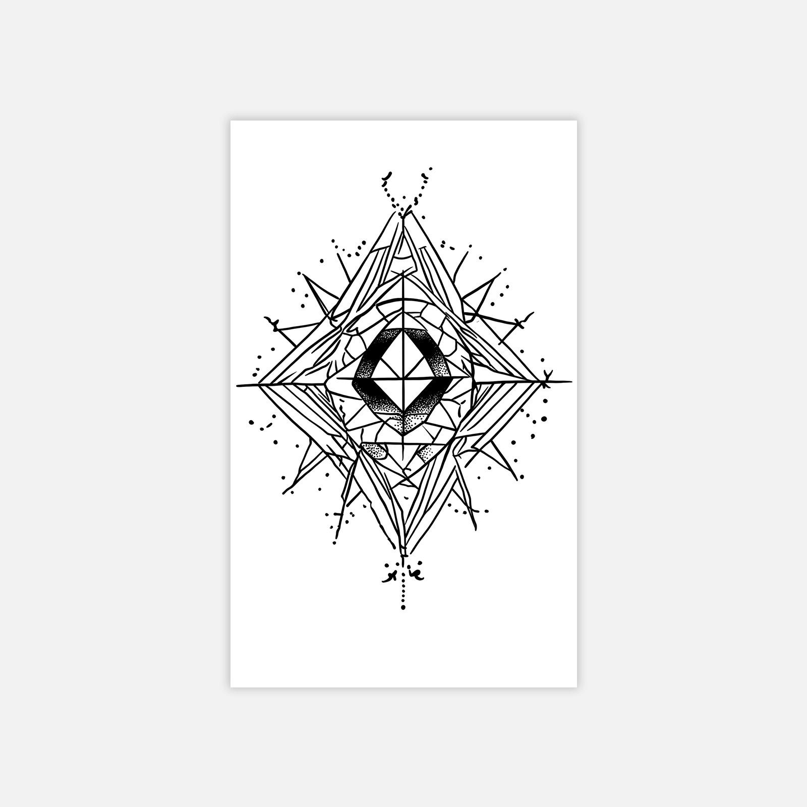 

Totem Tattoo Stickers Babes Sexy Niche Diablo Legs Arm Tattoo Stickers 11*18