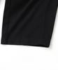 KNITTED Outstring Curved Cotton Balloon Pants Black