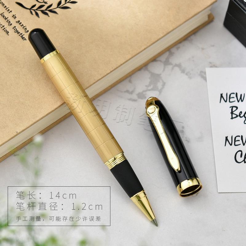 Neutral Metal Sports Business Gift Promotional Pen 0.7mm Writing Width Custom Logo Advertising Ballpoint Pen