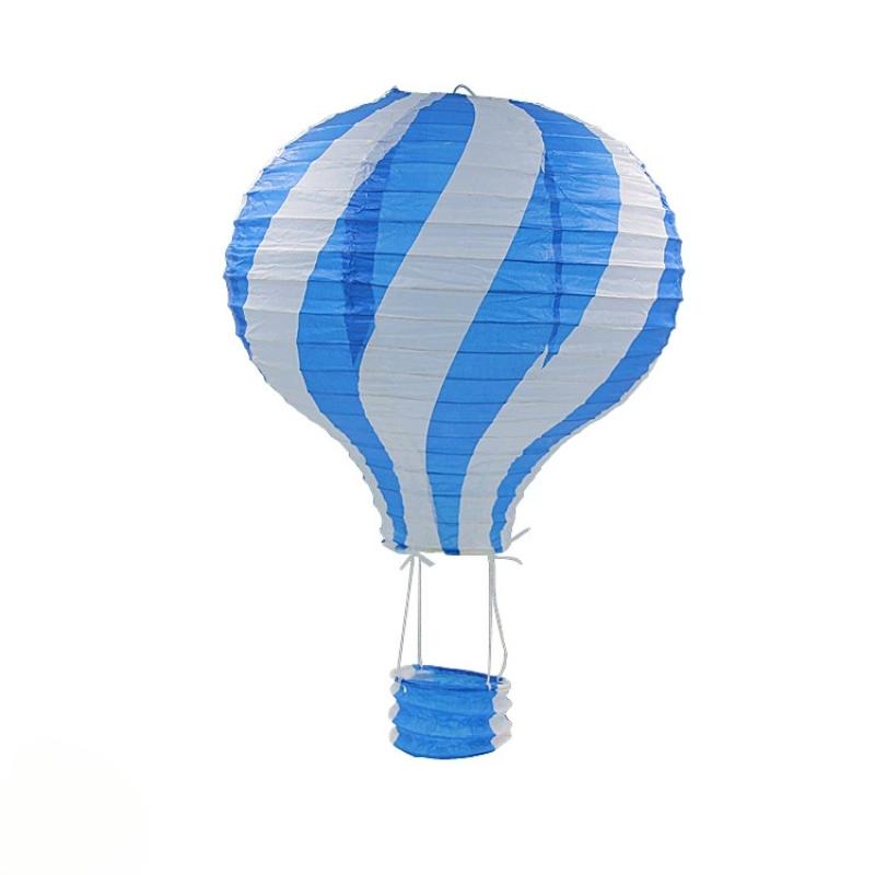 New 12inch Hot Air Balloon Paper Lantern Chinese Hanging Lantern Lamp Birthday Party Wedding Decor Lanterns Baby Showers