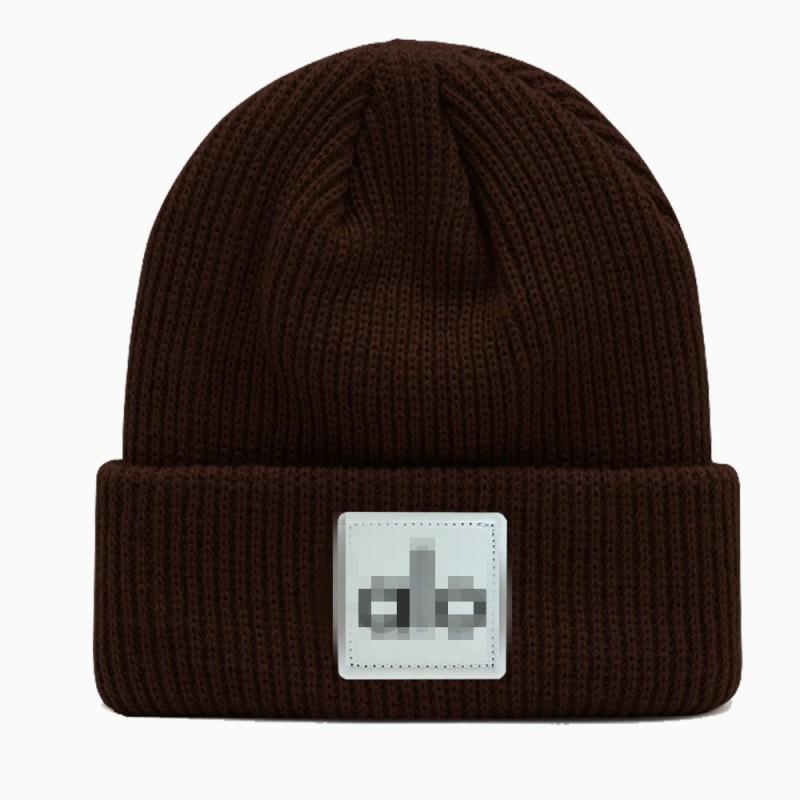 Winter Knit Beanie Warm Embroidery Stretch Casual Hat Men Women