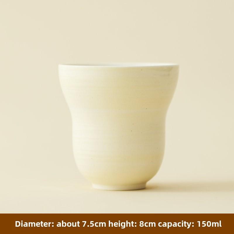 Japanese Ceramic Teacup High Value Gourd Cup Rust Glaze Drinking Cup Household Specialty Coffee Cup  200ml