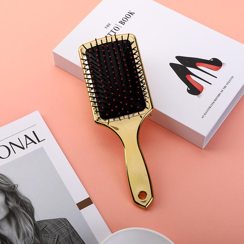 Beech Wood Airbag Scalp Massage Hair Smoothing Comb 8*24