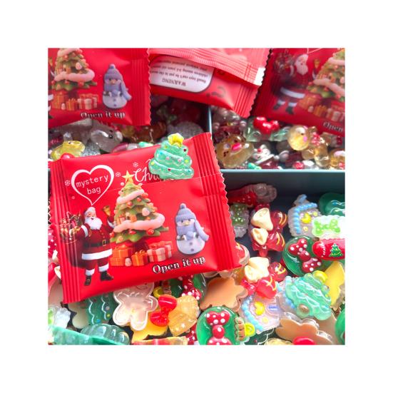 50 Stück im Dunkeln leuchtende Tier-Überraschungstüten Mini-Harzfiguren Schildkröte Hase Ente Leuchtende Mikrolandschaft