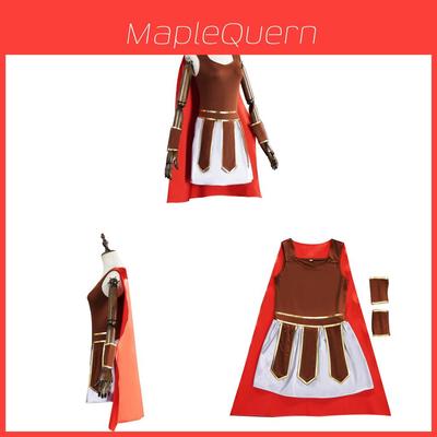 Cosplay Female Gladiator Costume For Anime Gaming Role Play In Polyester Fabric