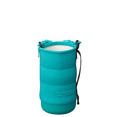 Tiger Thermos Water Bottle 1 Liter Type Vacuum Insulated Bottle Pouch with Strap Large Capacity Machine Washable Green MTA-B100 MTA-Z10SGP